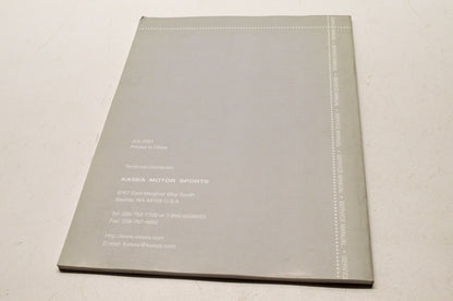 Kasea KS-90 KS-125 Service Manual NOS