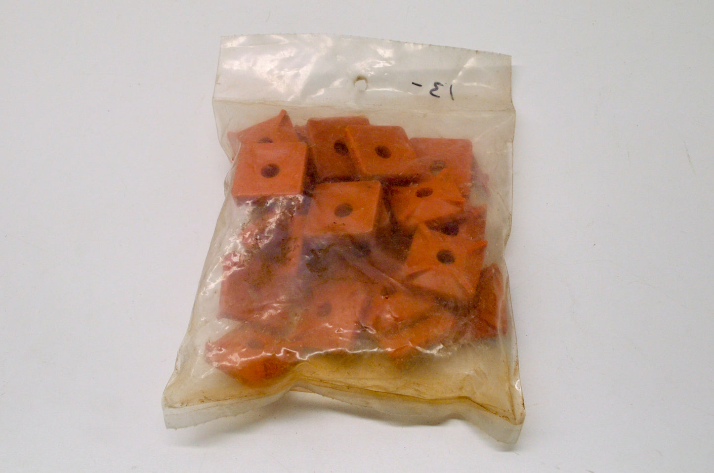 Accord Racing P97024 Orange 1 1/4" Nylon Backer Plates Qty 24 NOS