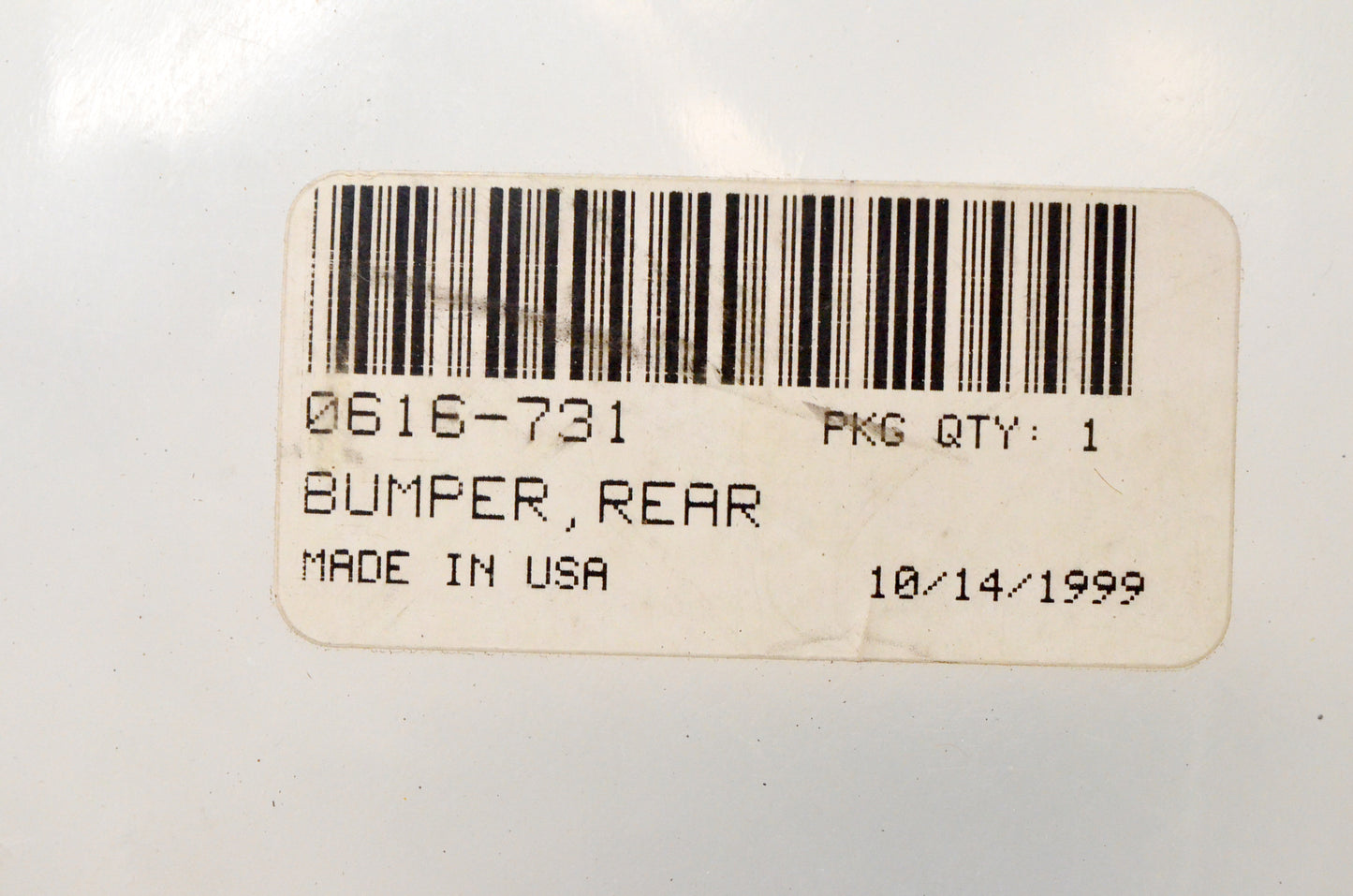 OEM Arctic Cat 0616-731 Rear Bumper NOS