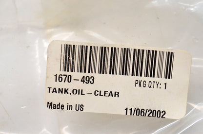 OEM Arctic Cat 1670-493 Oil Tank NOS
