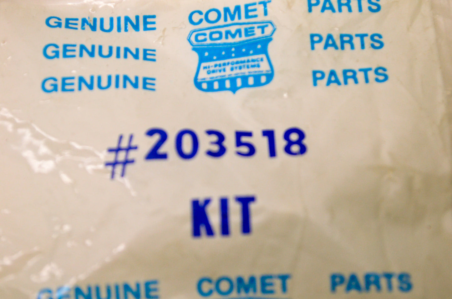 Comet 203518 Nylon Button Kit NOS