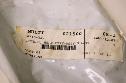 OEM Arctic Cat 0745-220 Battery Heat Shield NOS