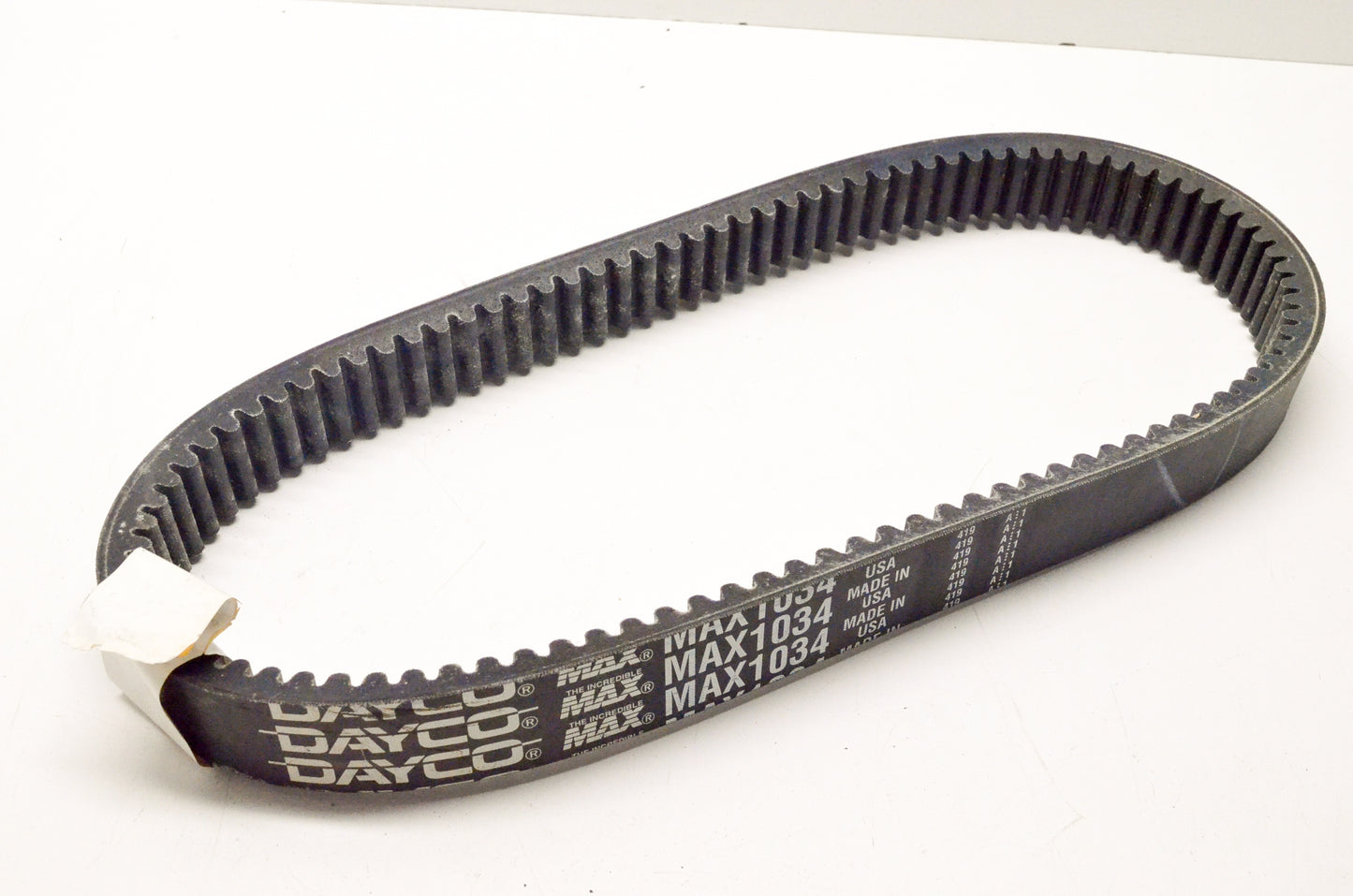 Dayco MAX1034 Snowmobile Drive Belt NOS