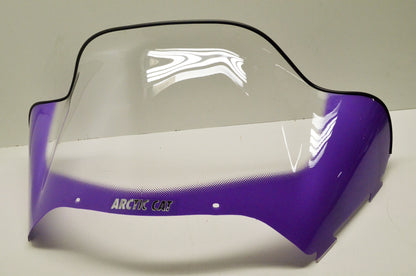 OEM Arctic Cat 0638-587 Low Purple Windshield NOS
