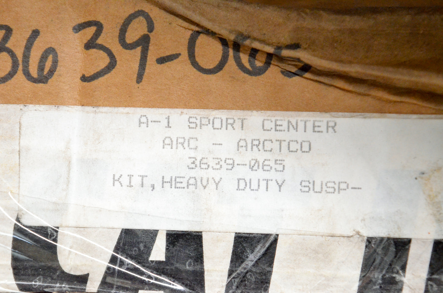 OEM Arctic Cat 3639-065 FC Heavy Duty Suspension Kit NOS
