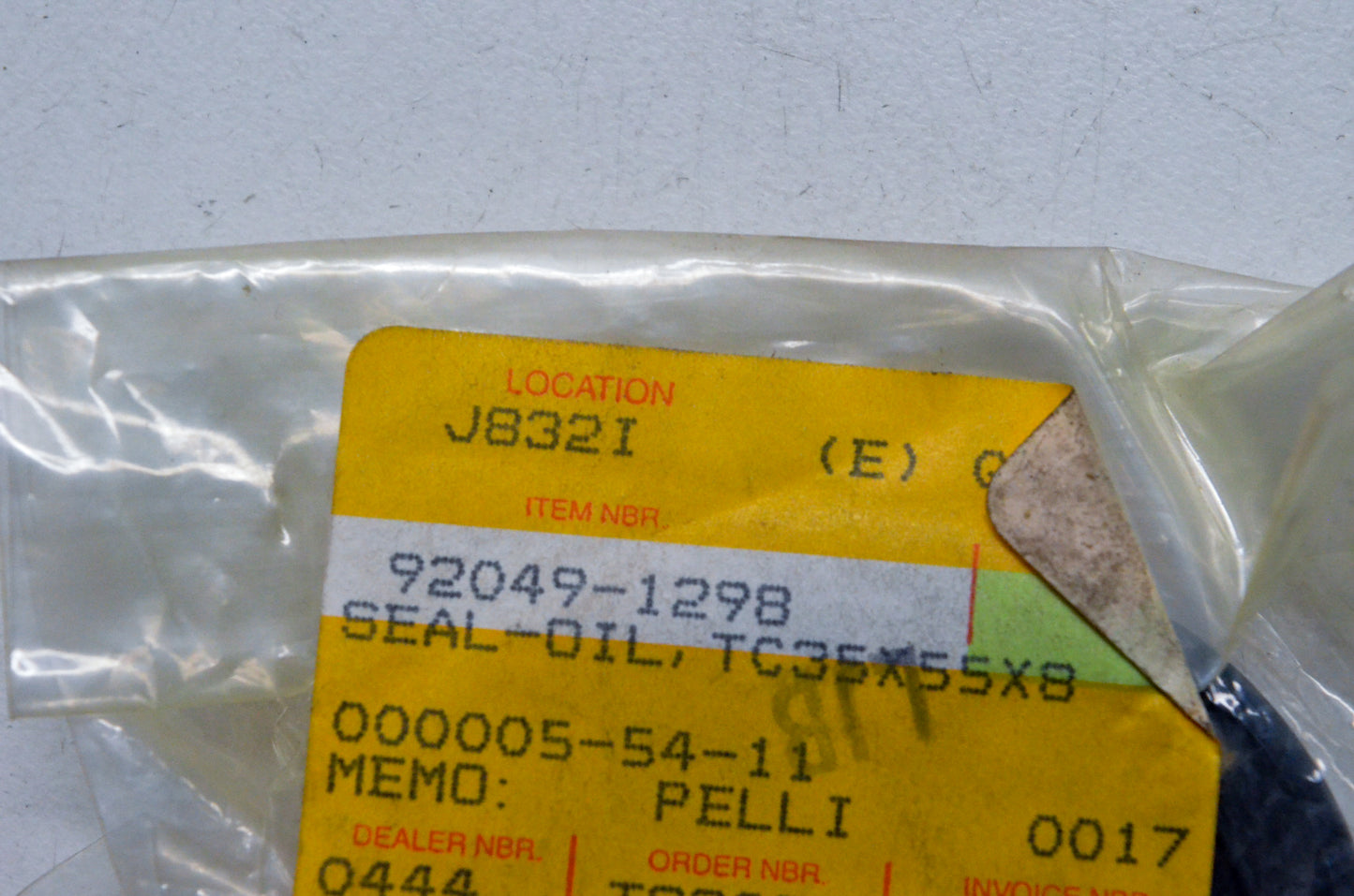 OEM Kawasaki 92049-1298 TC35X55X8 Oil Seal NOS