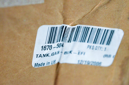 OEM Arctic Cat 1670-504 Black S/P Gas Tank Assembly NOS