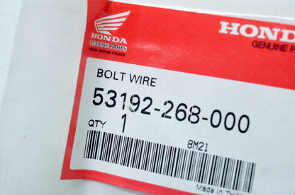 OEM Honda 53192-268-000 Wire Bolt NOS