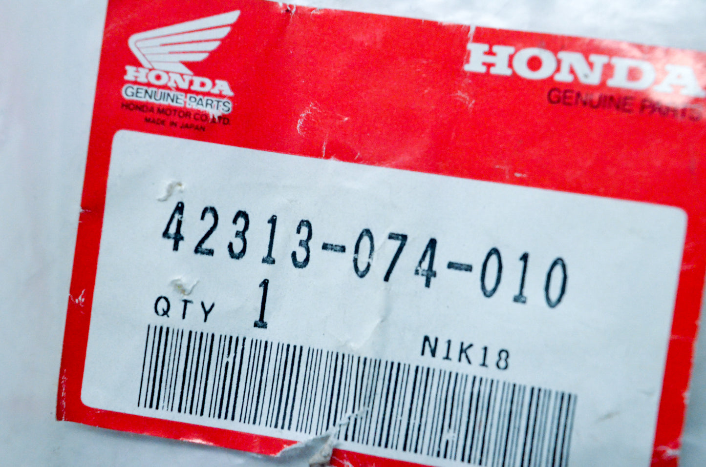 OEM Honda 42313-074-010 RR Collar NOS