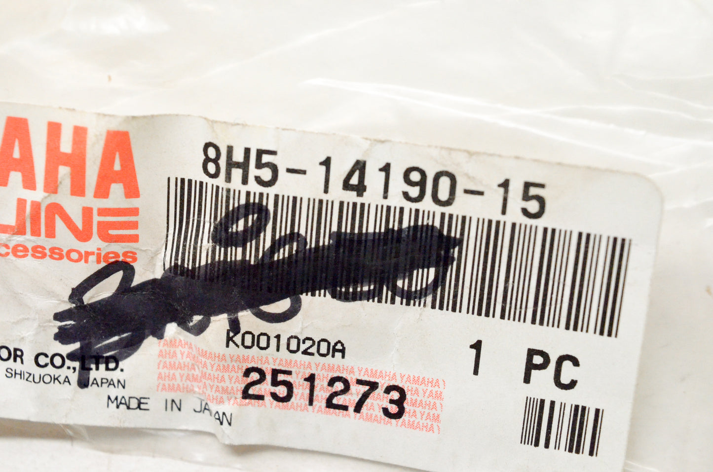 OEM Yamaha 8H5-14190-15-00 Needle Valve Assembly NOS