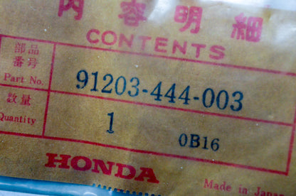 OEM Honda 91203-444-003 Crankshaft Oil Seal NOS