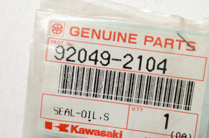 New OEM Kawasaki 92049-2104 Bottom End Oil Seal NOS