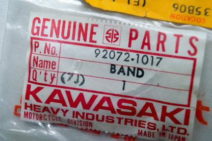 OEM Kawasaki 92072-1017 Air Cleaner Fitting Band NOS