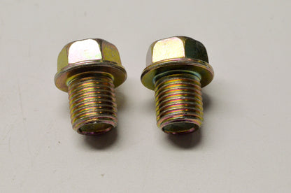 OEM Honda 92800-14000 Oil Drain Plug Qty 2 NOS