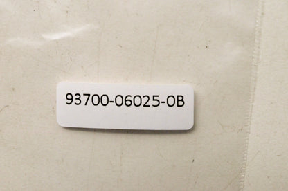 OEM Honda 93700-06025-0B 6X25 Oval Screw NOS