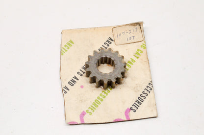 OEM Arctic Cat 0107-217 15t Chaincase Sprocket 15T-3/8 X .520 7/8 NOS