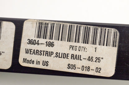 OEM Arctic Cat 3604-186 Slide Rail Wearstrip 46.25" NOS