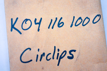Kimpex K041161000 Idler Circlip NOS