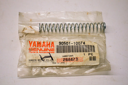 OEM Yamaha 90501-10074-00 Compression Spring NOS