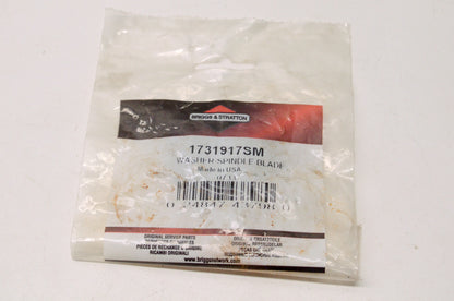 OEM Briggs & Stratton 1731917SM Spindle Blade Washer NOS