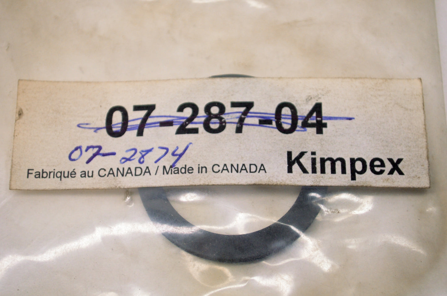 Kimpex 07-287-04 Gas Cap Gasket NOS