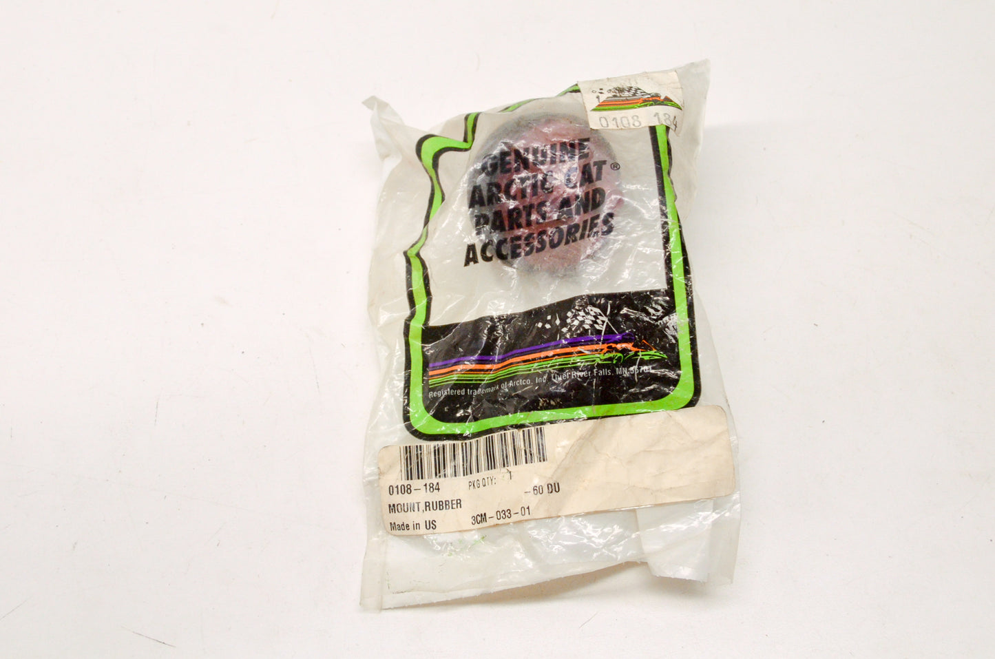 OEM Arctic Cat 0108-184 Rubber Motor Mount NOS