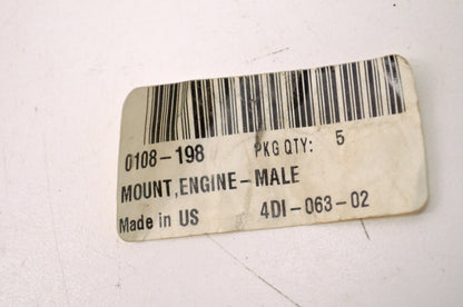 OEM Arctic Cat 0108-198 Male Motor Mount NOS