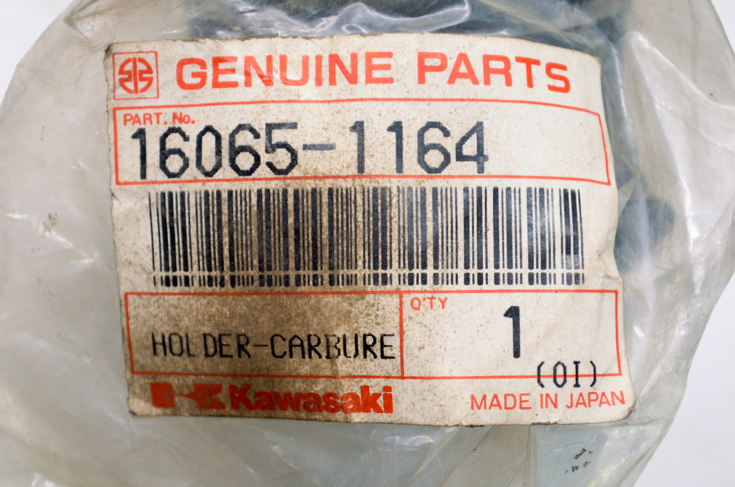 OEM Kawasaki 16065-1164 Carburetor Holder NOS