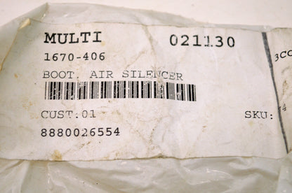 OEM Arctic Cat 1670-406 Air Silencer Boot NOS