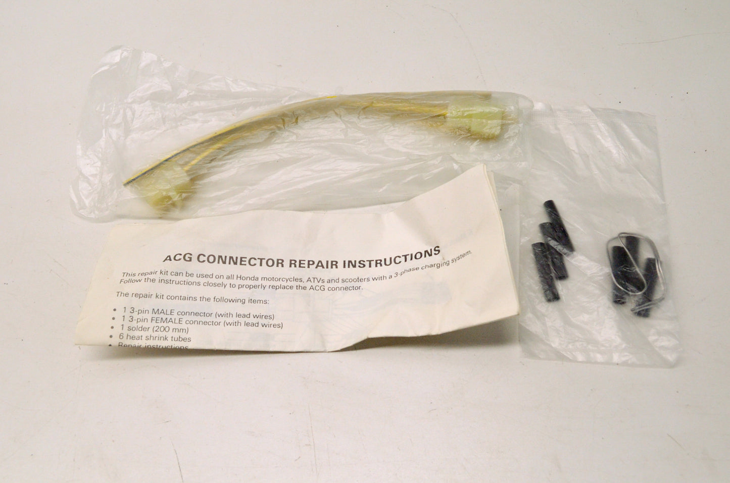 OEM Honda 31105-ML8-305 Connector Repair Kit NOS