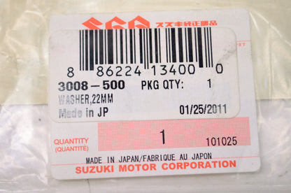 OEM Arctic Cat 3008-500 Washer 22mm NOS