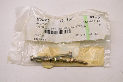 OEM Arctic Cat 0623-297 Self Tapping Screw QTY 5 NOS