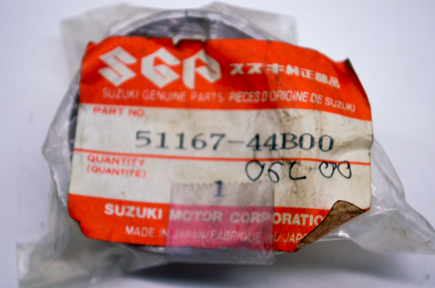 OEM Suzuki 51167-44B00 Metal Slide NOS