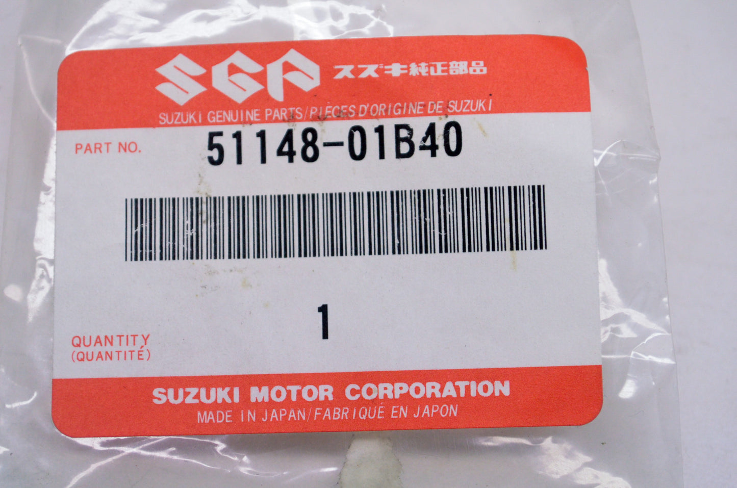 OEM Suzuki 51148-01B40 Valve Gasket NOS
