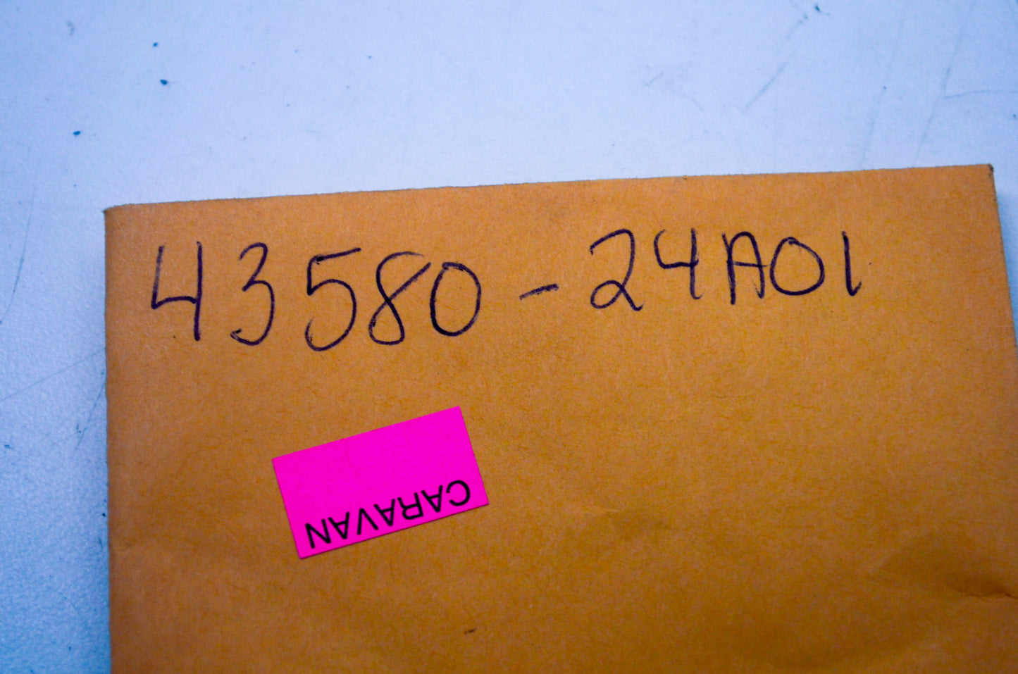 OEM Suzuki 43580-24A01 Footpeg Pad Bracket NOS
