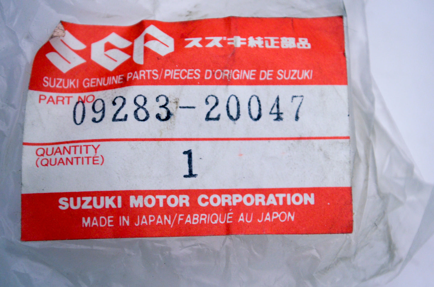 OEM Suzuki 09283-20047 Oil Seal NOS
