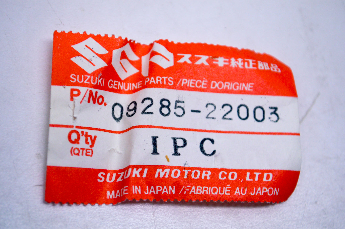 OEM Suzuki 09285-22003 Oil Seal NOS