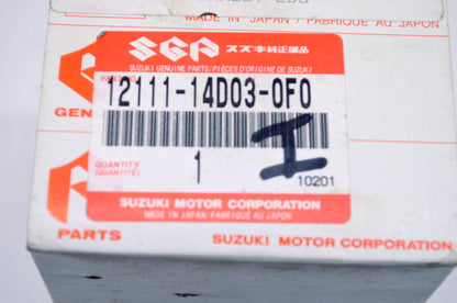 OEM Suzuki 12111-14D03-0F0 Piston NOS
