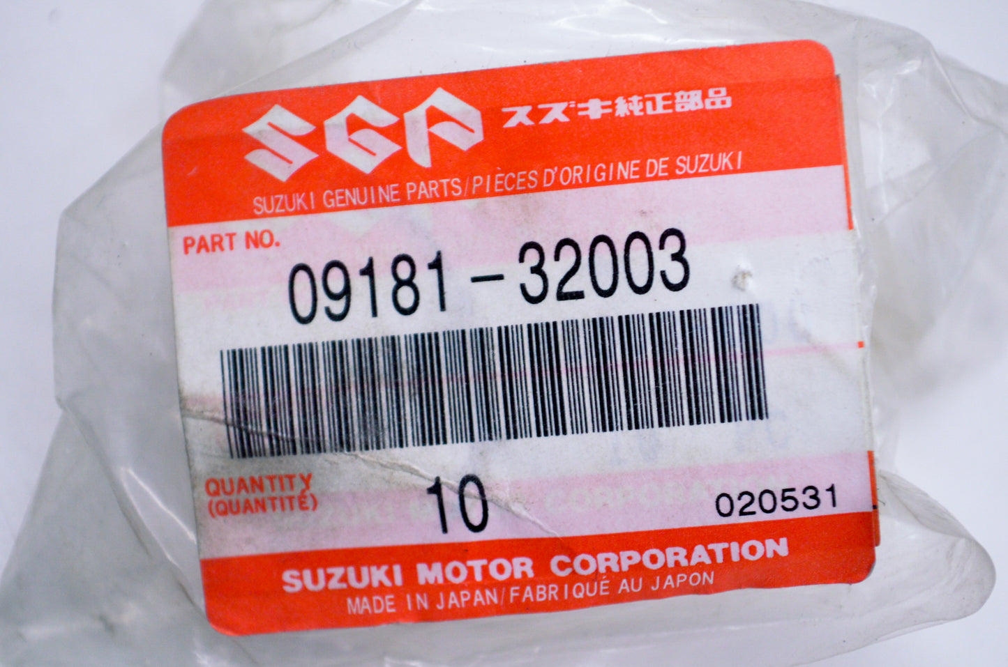 OEM Suzuki 09181-32003 Shim NOS