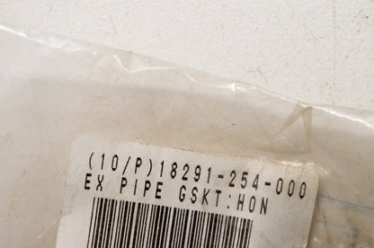 OEM Honda 18291-254-000 Exhaust Pipe Gasket QTY 2 NOS