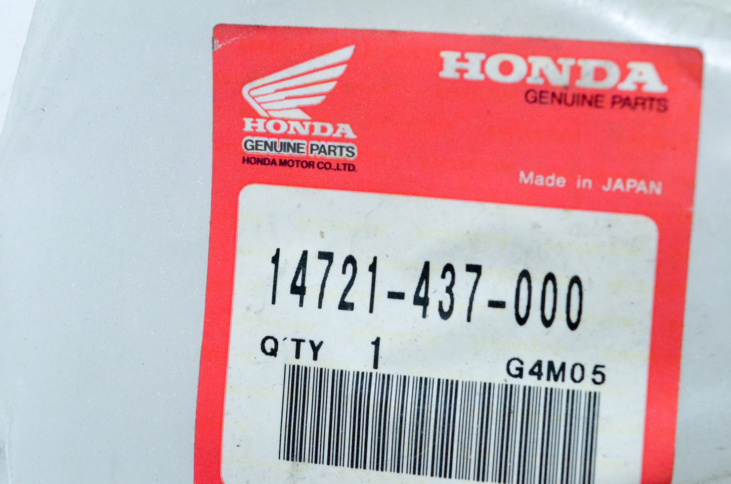 OEM Honda 14721-437-000 Exhaust Valve NOS