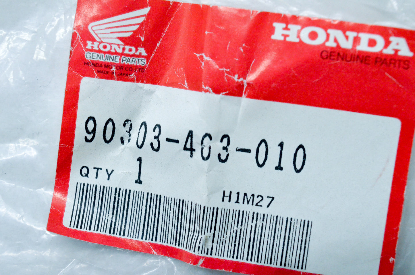 OEM Honda 90303-463-010 Swing Arm Lock Nut Cap NOS