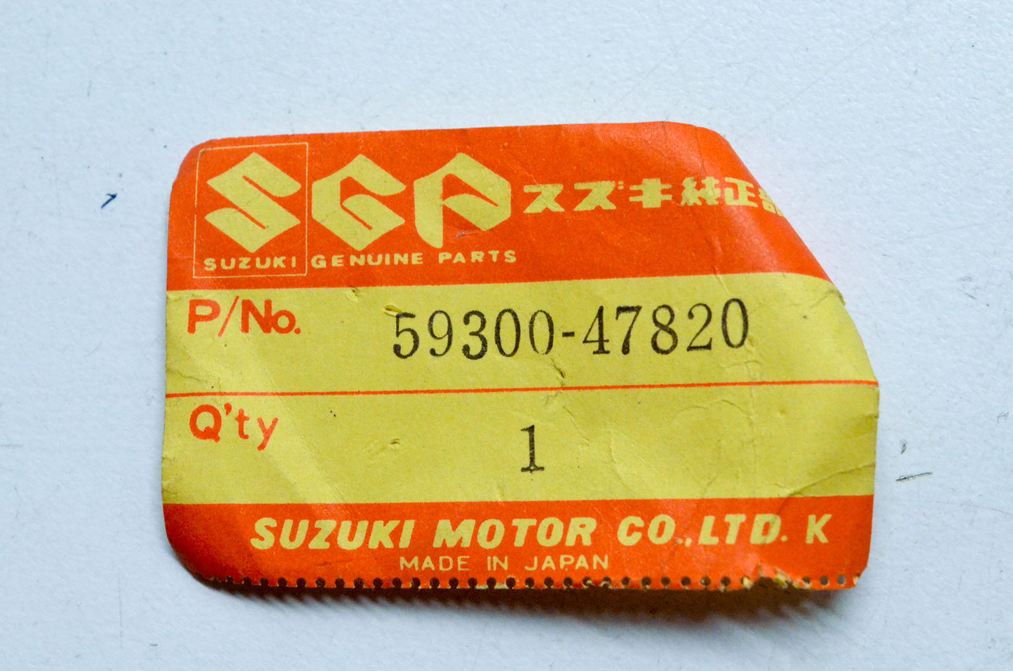 OEM Suzuki 59300-47870 Front Brake Pad Kit NOS