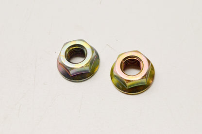 OEM Arctic Cat 0123-406 5/16-24 Flange Nuts QTY 2 NOS