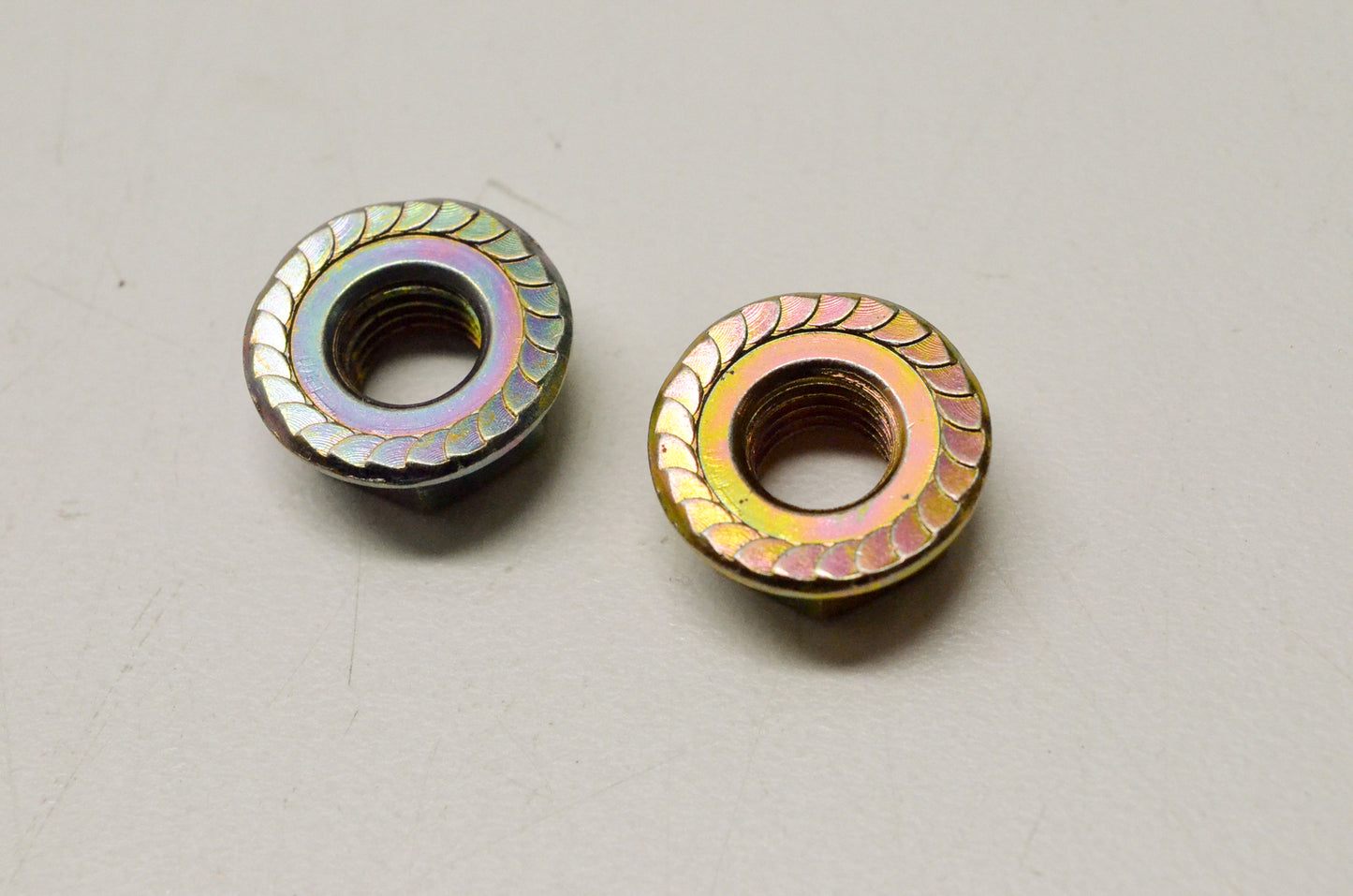 OEM Arctic Cat 0123-406 5/16-24 Flange Nuts QTY 2 NOS