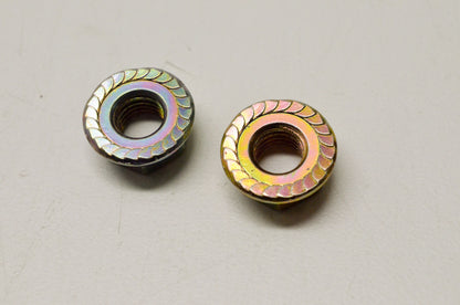 OEM Arctic Cat 0123-406 5/16-24 Flange Nuts QTY 2 NOS