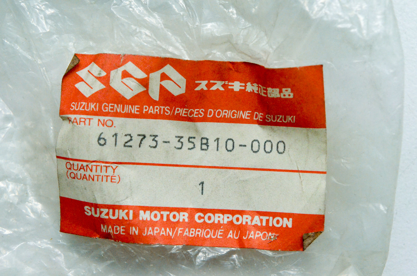 OEM Suzuki 61273-35B10-000 Buffer NOS