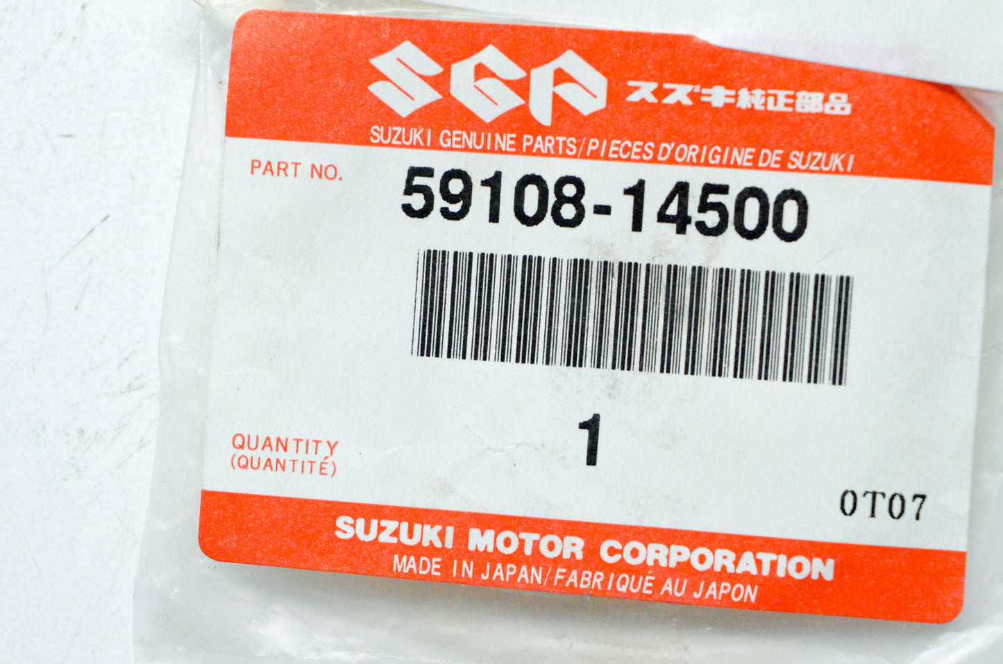 OEM Suzuki 59108-14500 Front Caliper Seal NOS