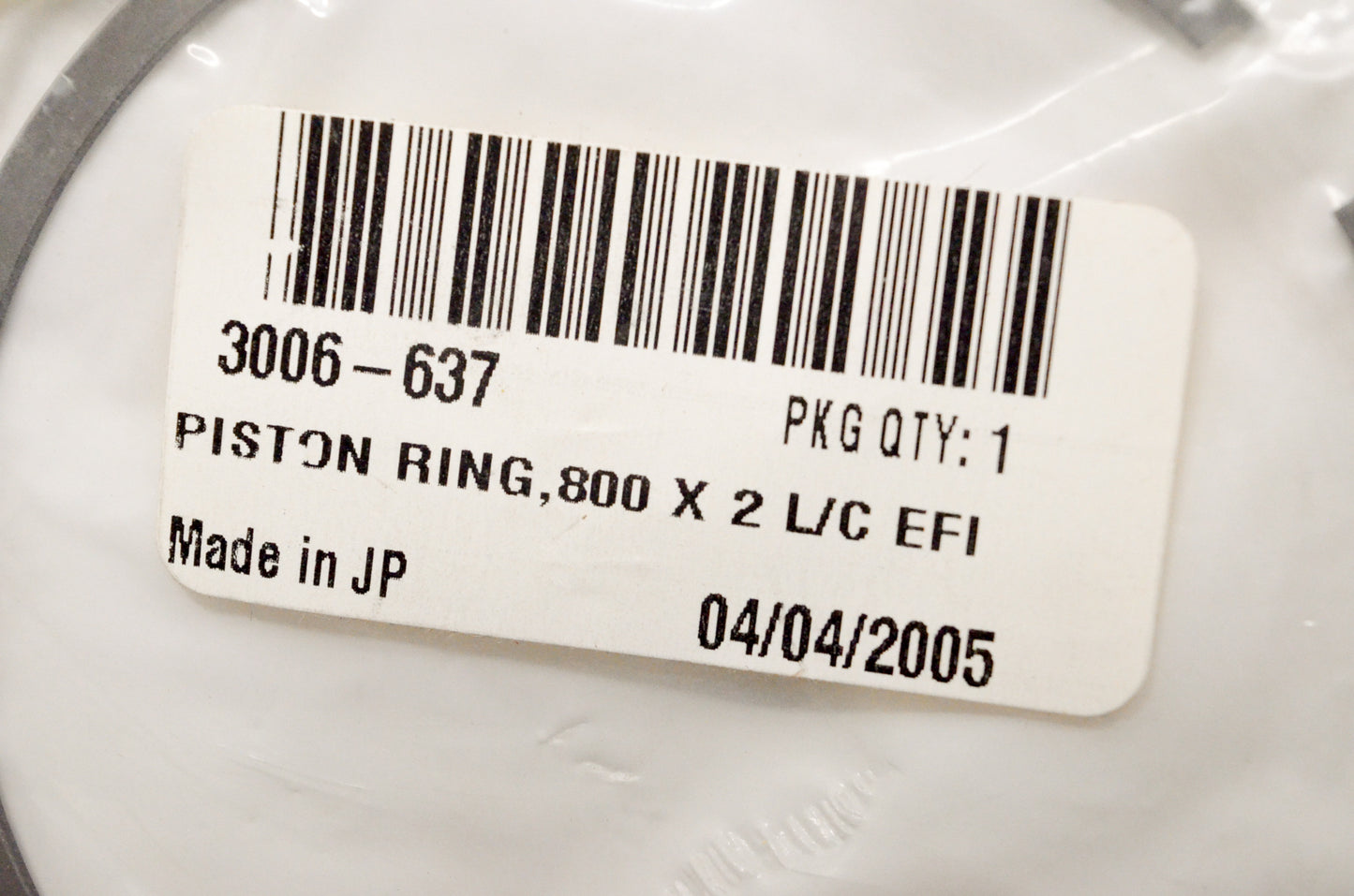 OEM Arctic Cat 3006-637 Piston Ring NOS