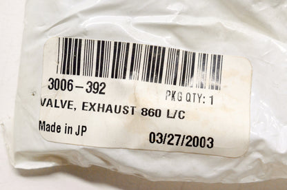 OEM Arctic Cat 3006-392 Exhaust Valve 860 L/C NOS